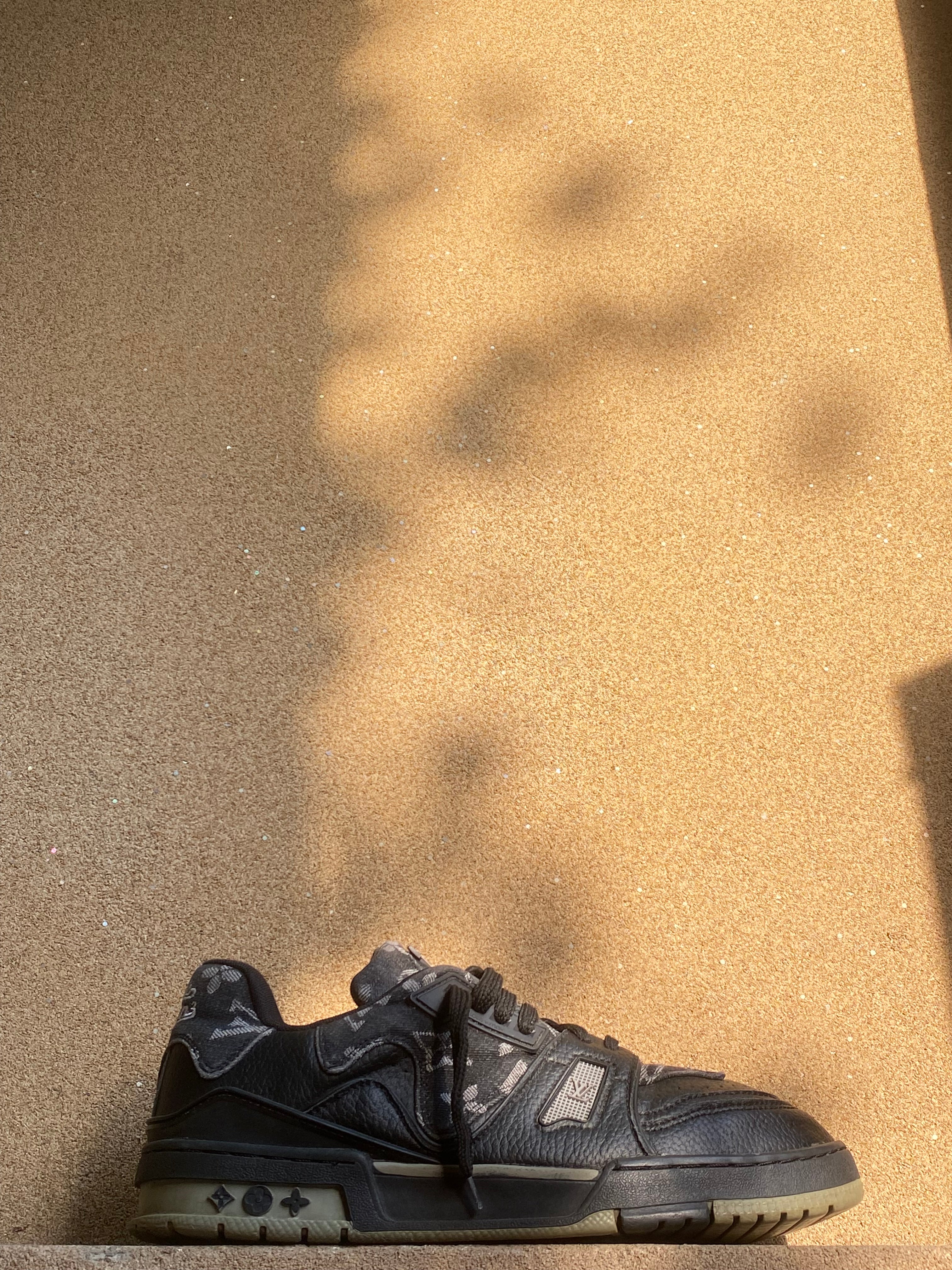 LOUIS VUITTON CHARCOAL TRAINERS 🥶