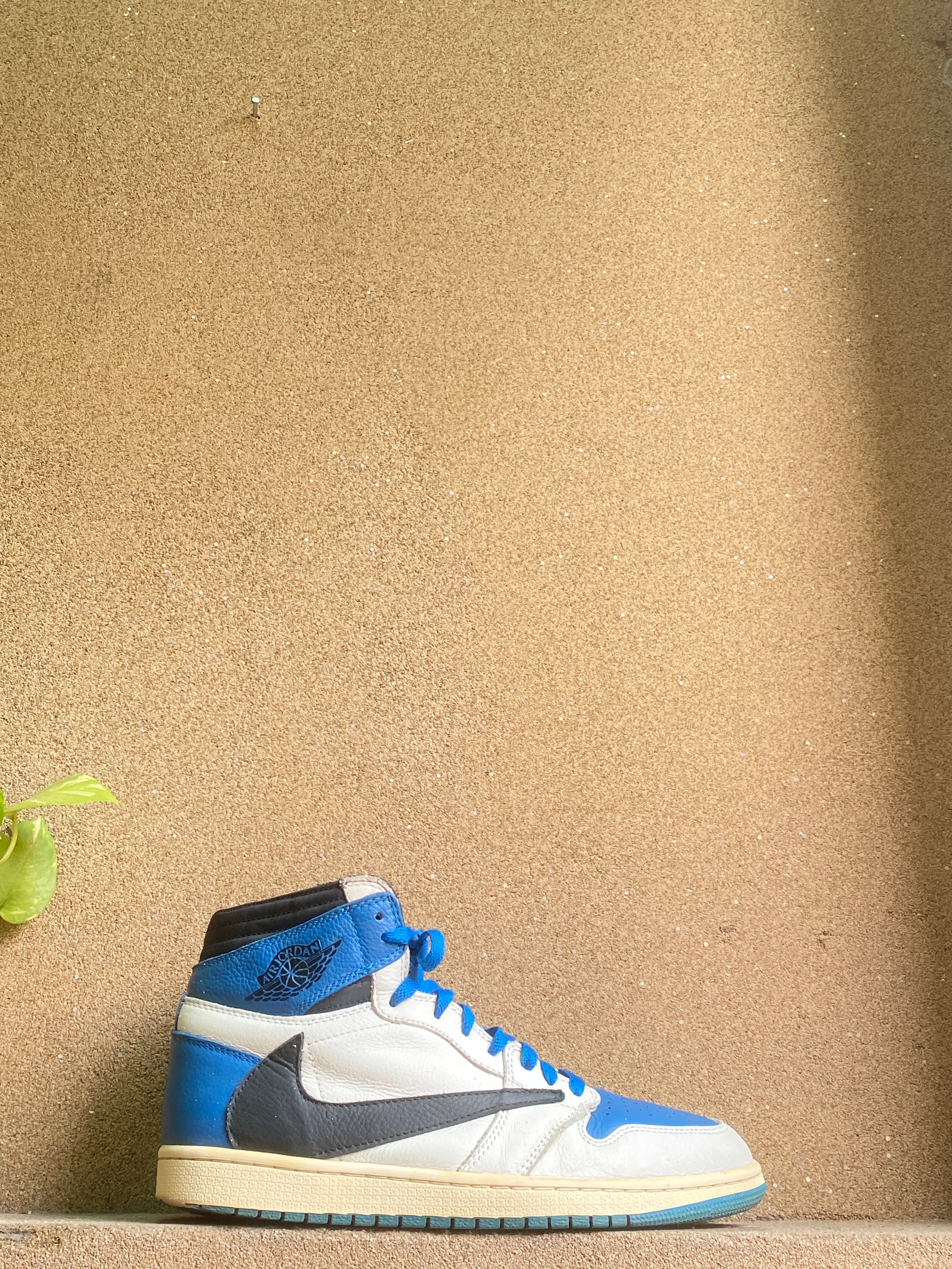 NIKE OG SP FRAGMENT X TRAVIS SCOTT SAIL MILITARY BLUE 🥶