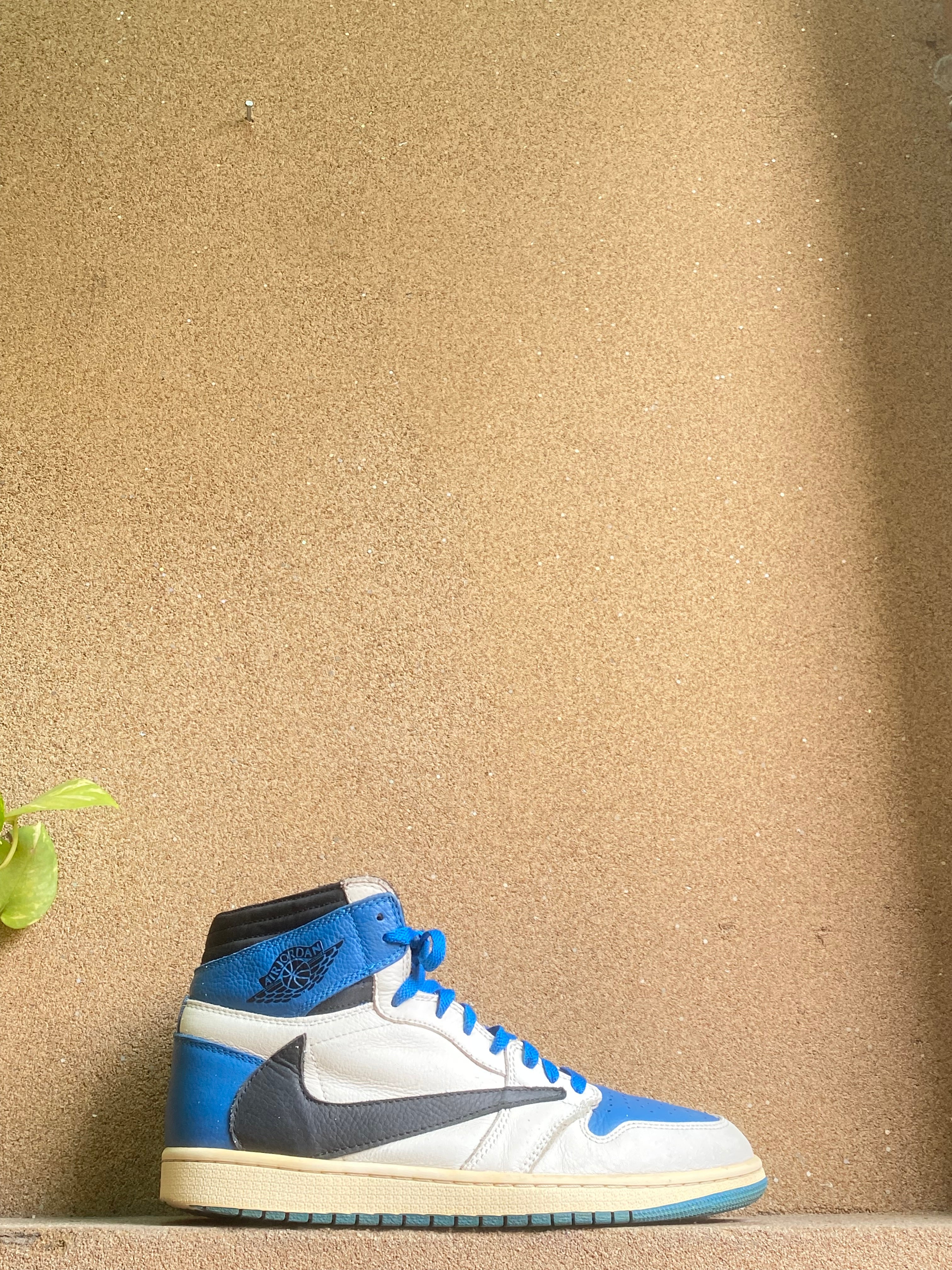NIKE OG SP FRAGMENT X TRAVIS SCOTT SAIL MILITARY BLUE 🥶