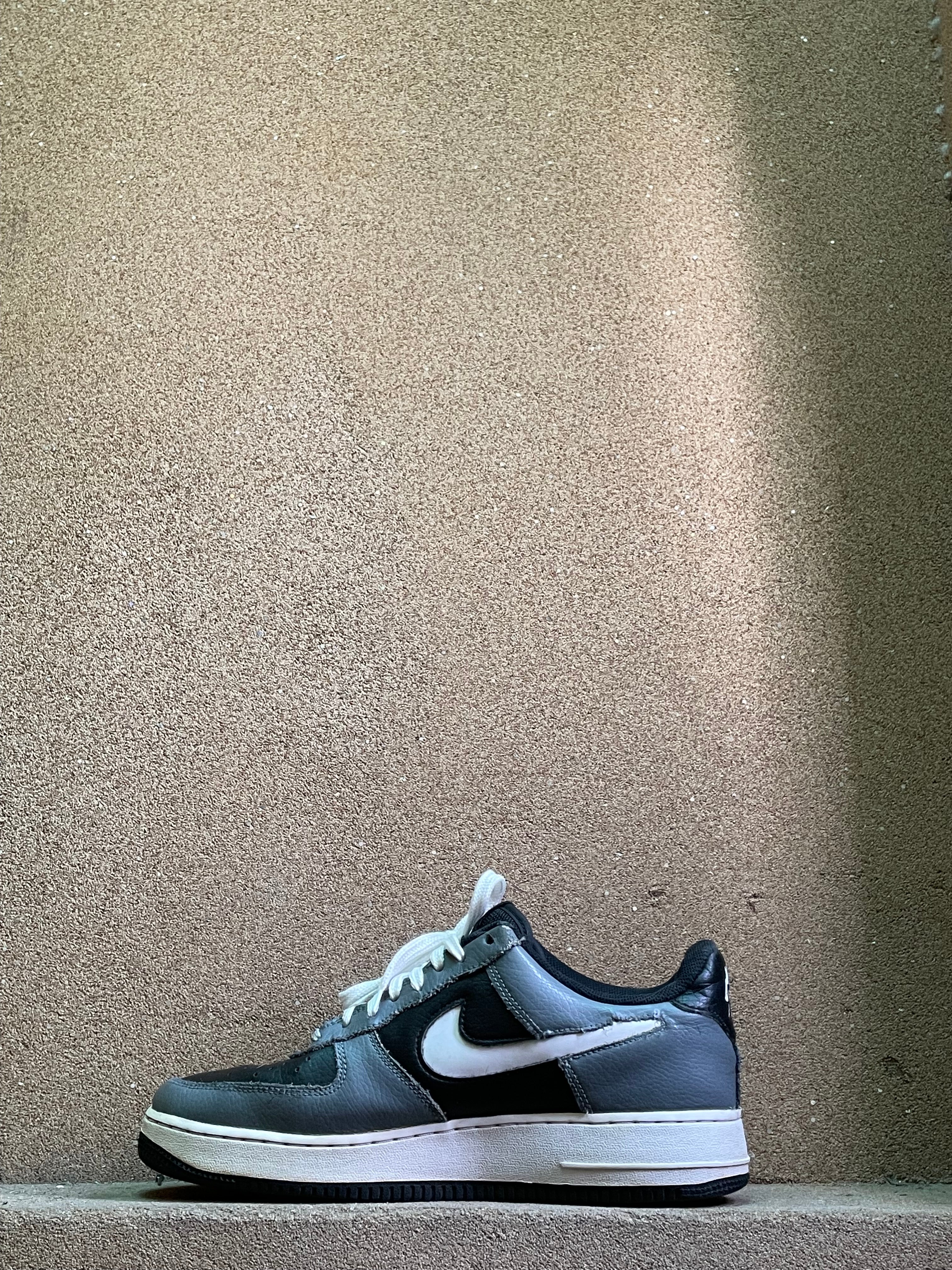 NIKE AF1 GREY BLACK