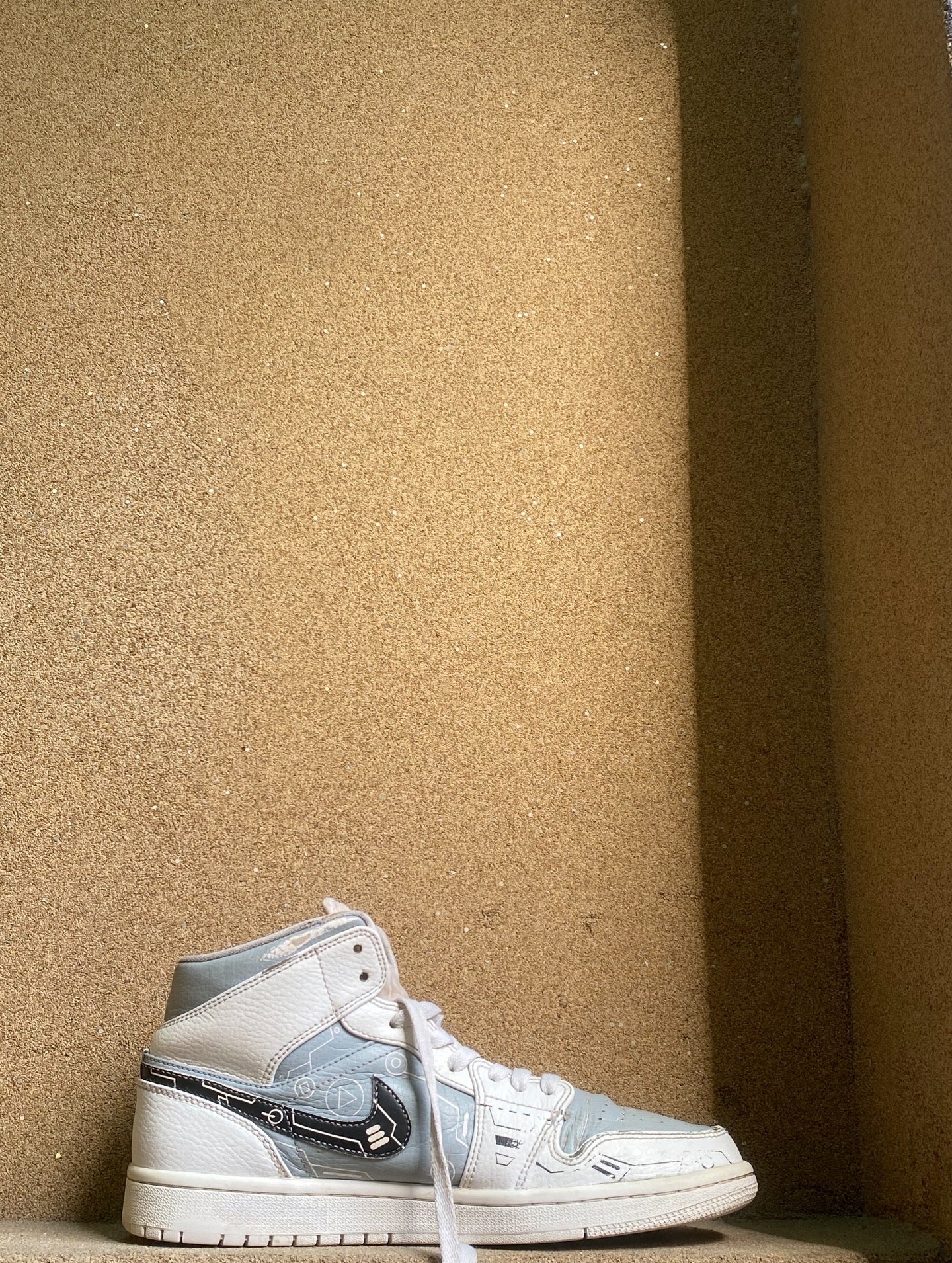 NIKE AIR JORDAN MID CUSTOM SPACE PK 6/7