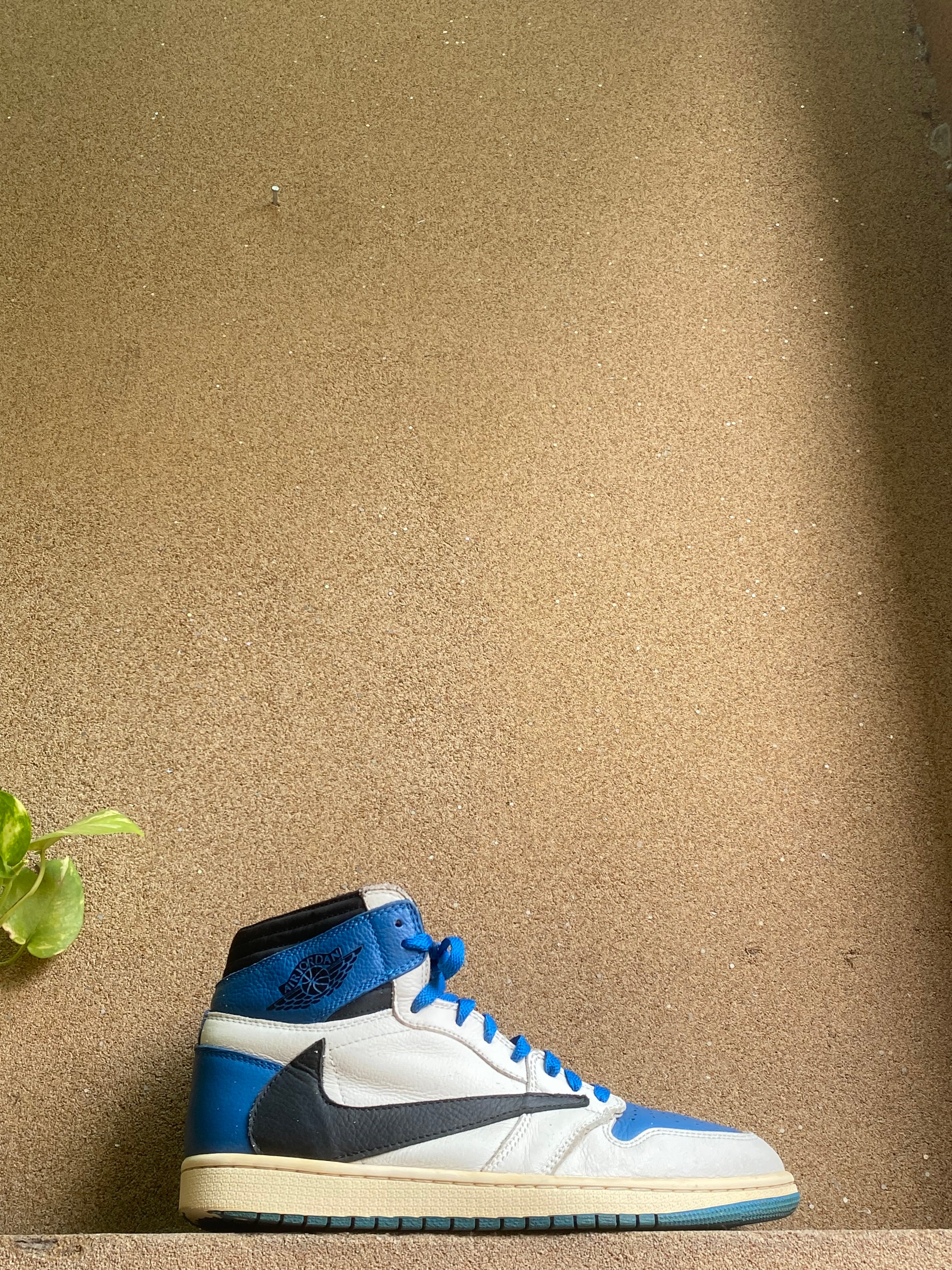 NIKE OG SP FRAGMENT X TRAVIS SCOTT SAIL MILITARY BLUE 🥶