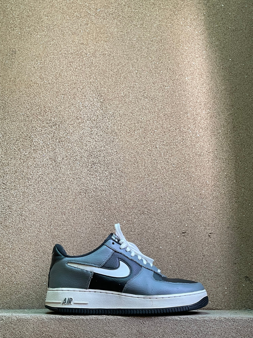 NIKE AF1 GREY BLACK