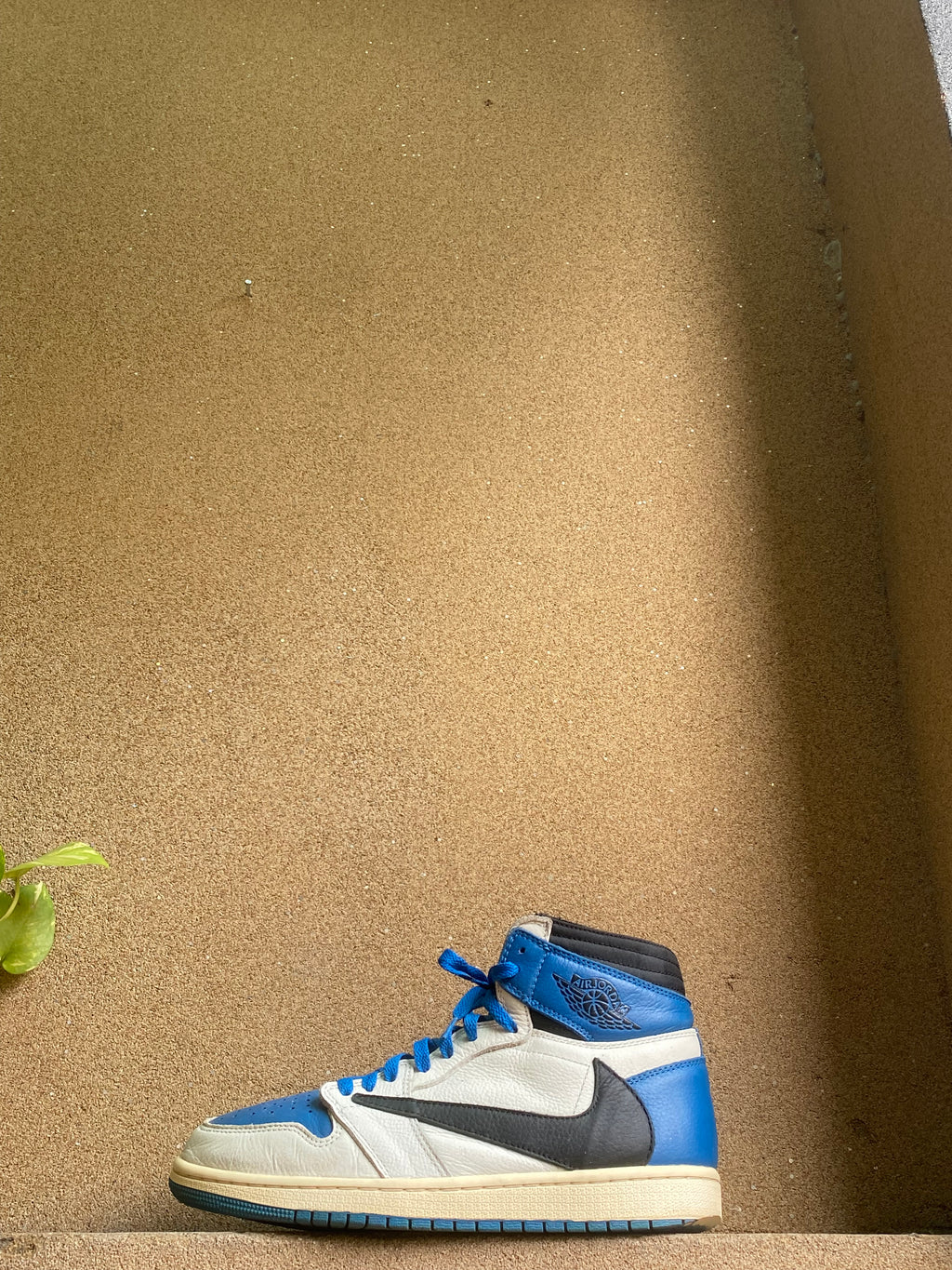 NIKE OG SP FRAGMENT X TRAVIS SCOTT SAIL MILITARY BLUE 🥶