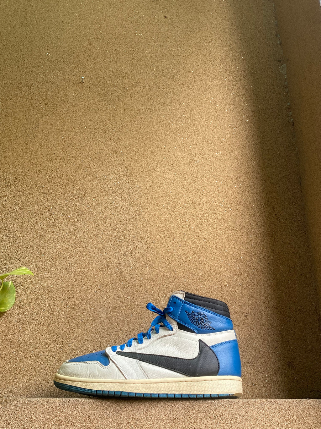 NIKE OG SP FRAGMENT X TRAVIS SCOTT SAIL MILITARY BLUE 🥶