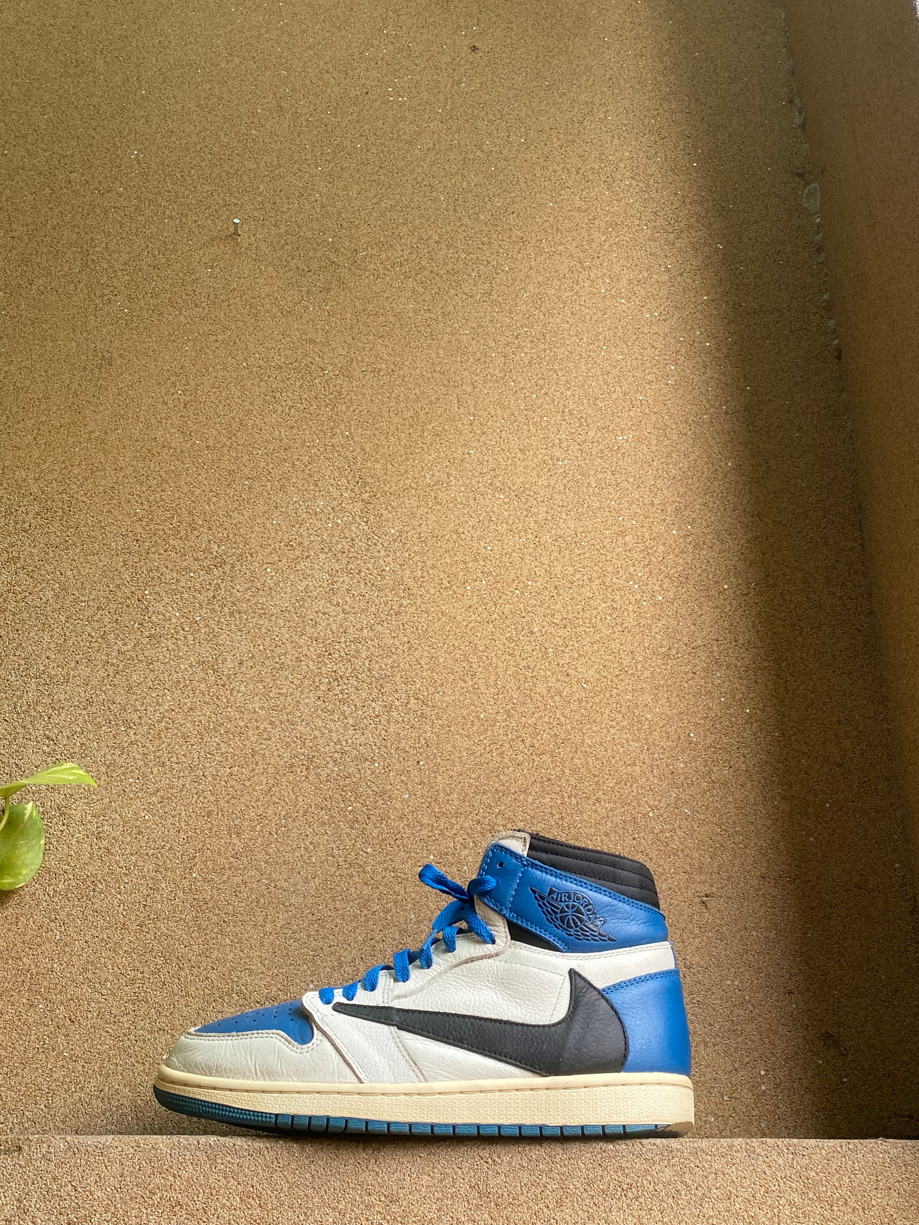 NIKE OG SP FRAGMENT X TRAVIS SCOTT SAIL MILITARY BLUE 🥶