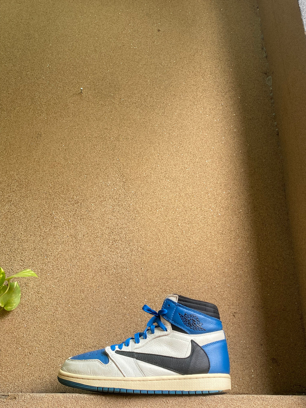 NIKE OG SP FRAGMENT X TRAVIS SCOTT SAIL MILITARY BLUE 🥶