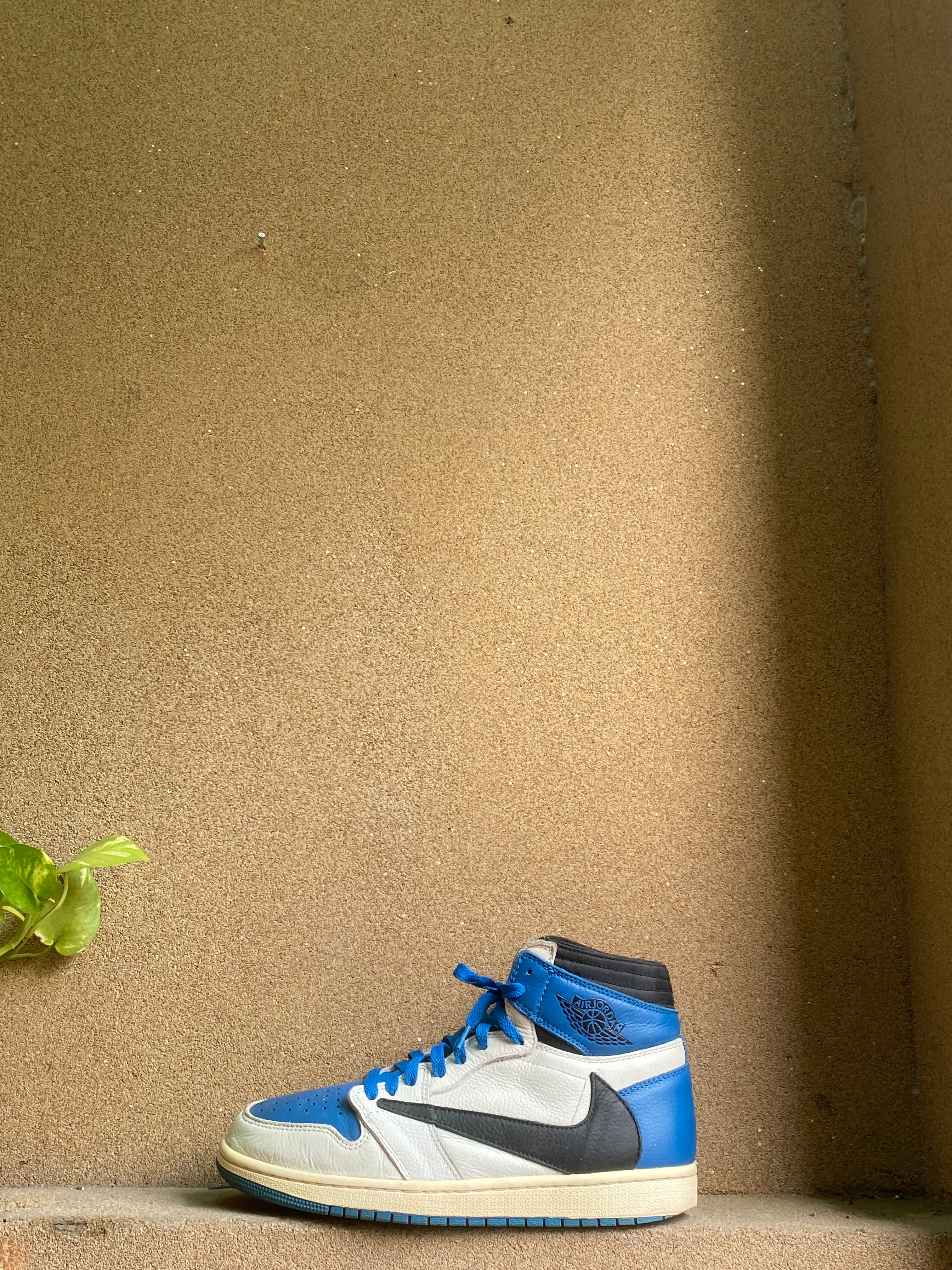 NIKE OG SP FRAGMENT X TRAVIS SCOTT SAIL MILITARY BLUE 🥶