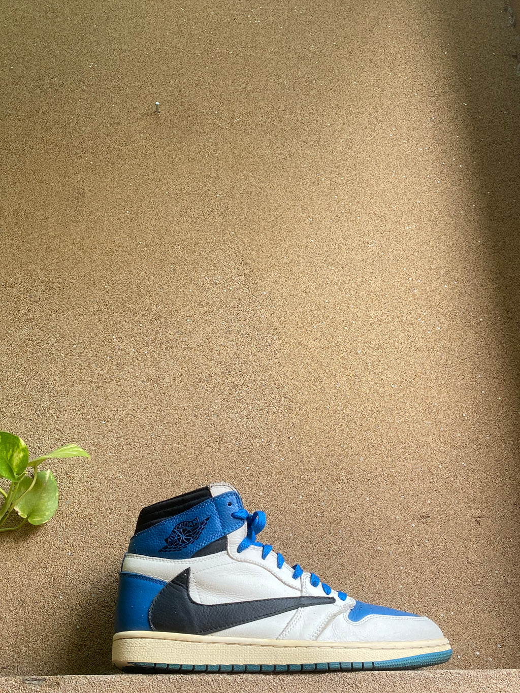 NIKE OG SP FRAGMENT X TRAVIS SCOTT SAIL MILITARY BLUE 🥶