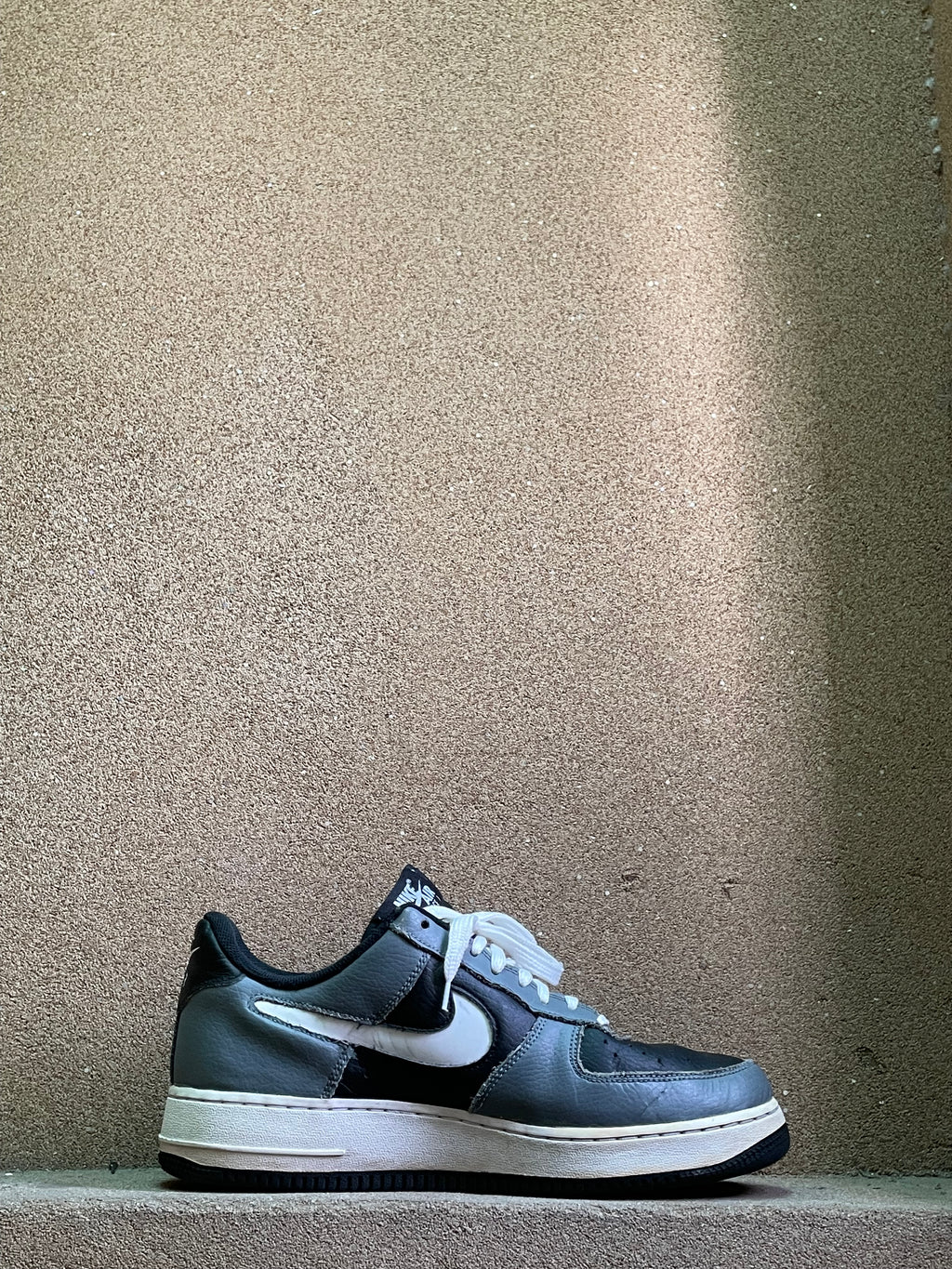 NIKE AF1 GREY BLACK