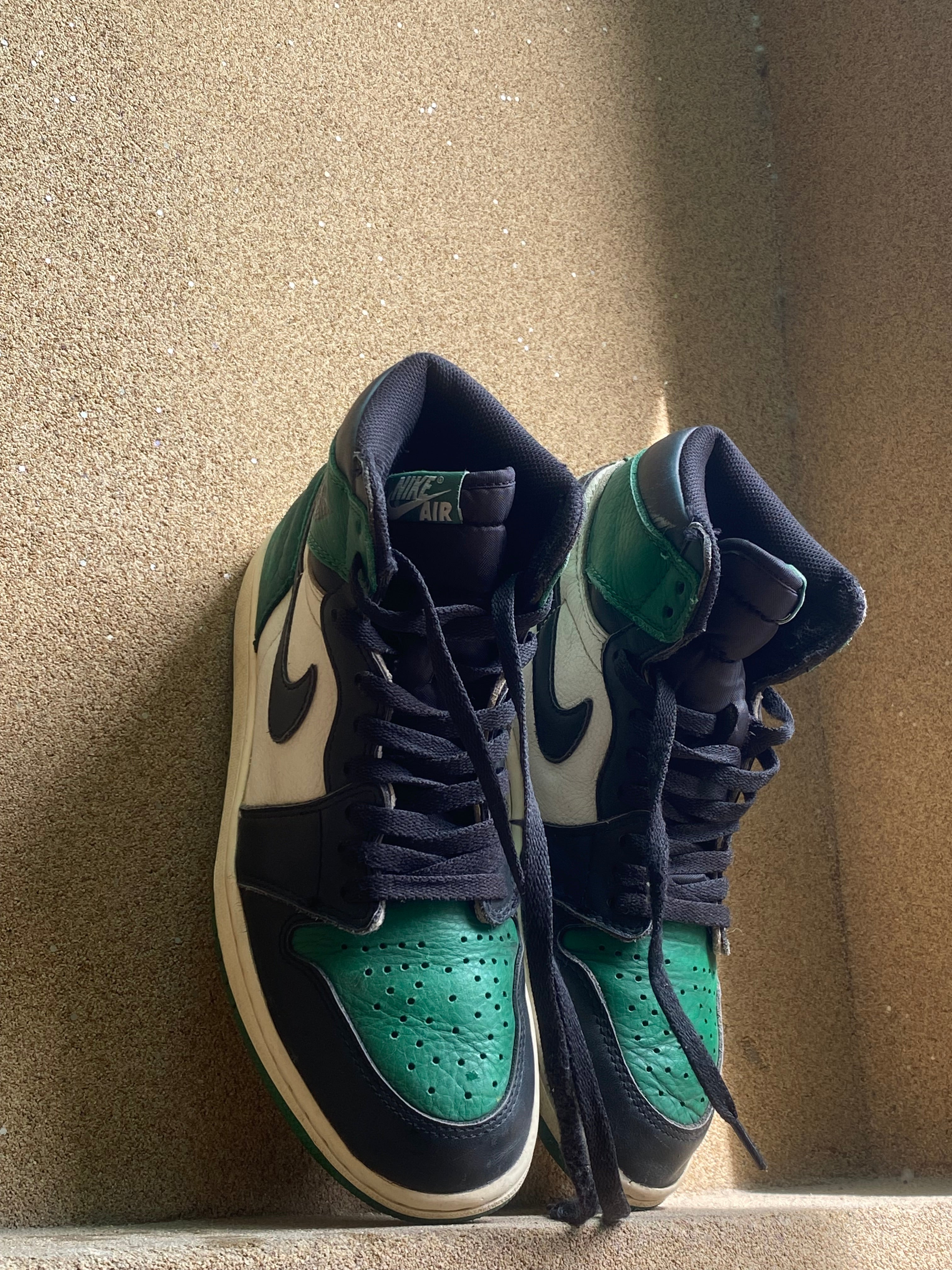 NIKE AIR JORDAN MID PINE GREEN 💚 PK7/8