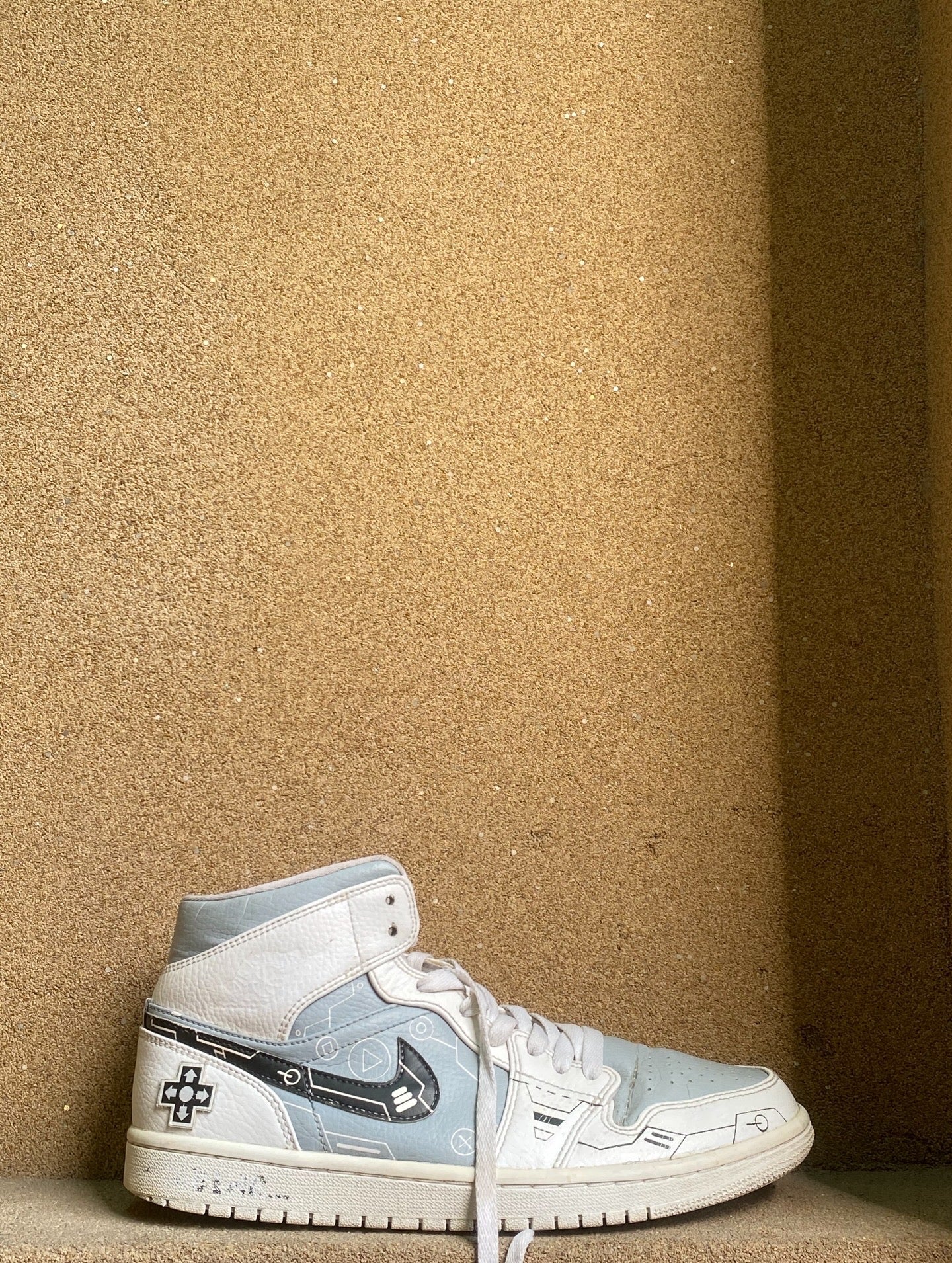 NIKE AIR JORDAN MID CUSTOM SPACE PK 6/7