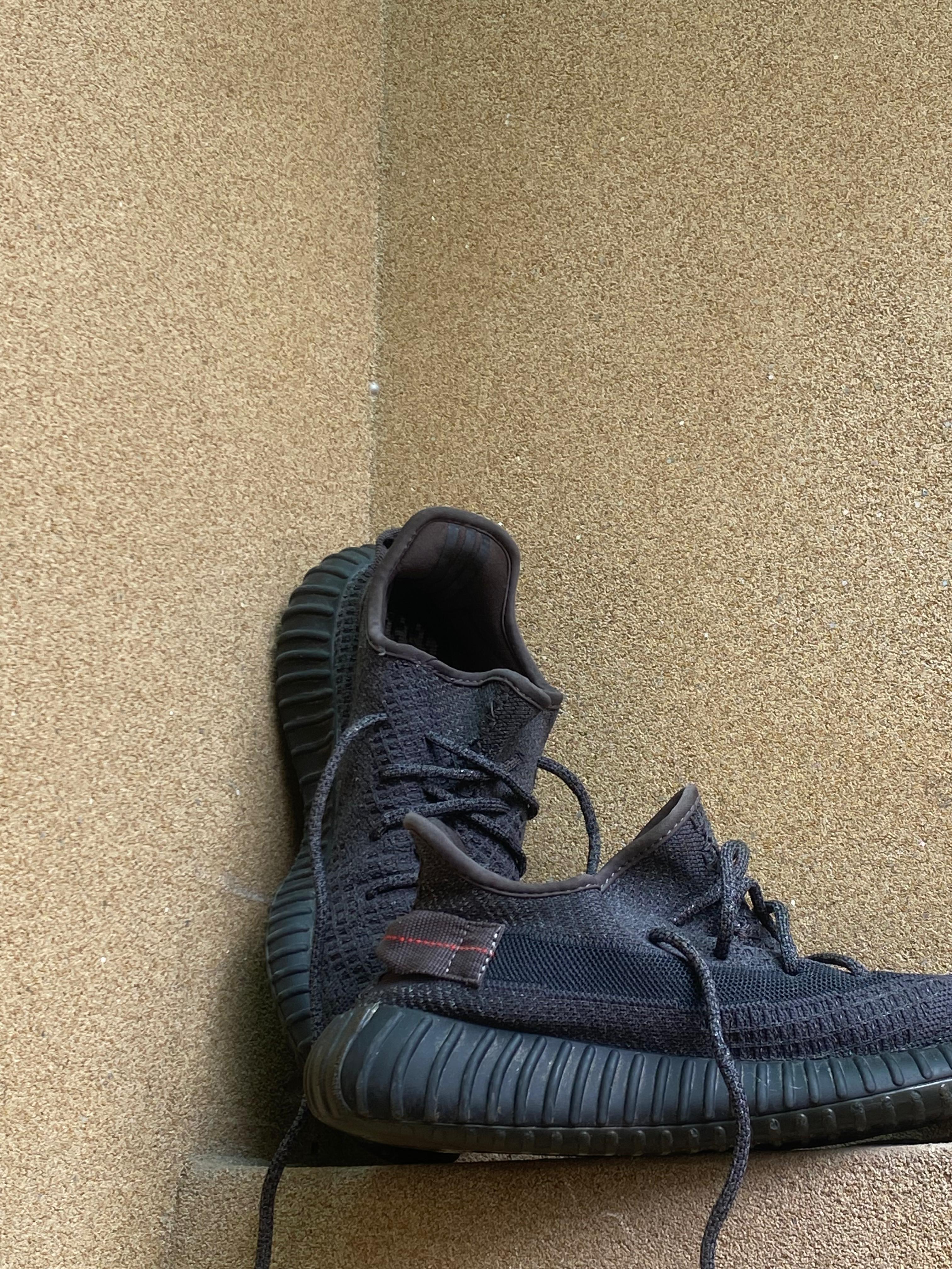 ADIDAS 350 BOOST BLACK GLOW ⚡