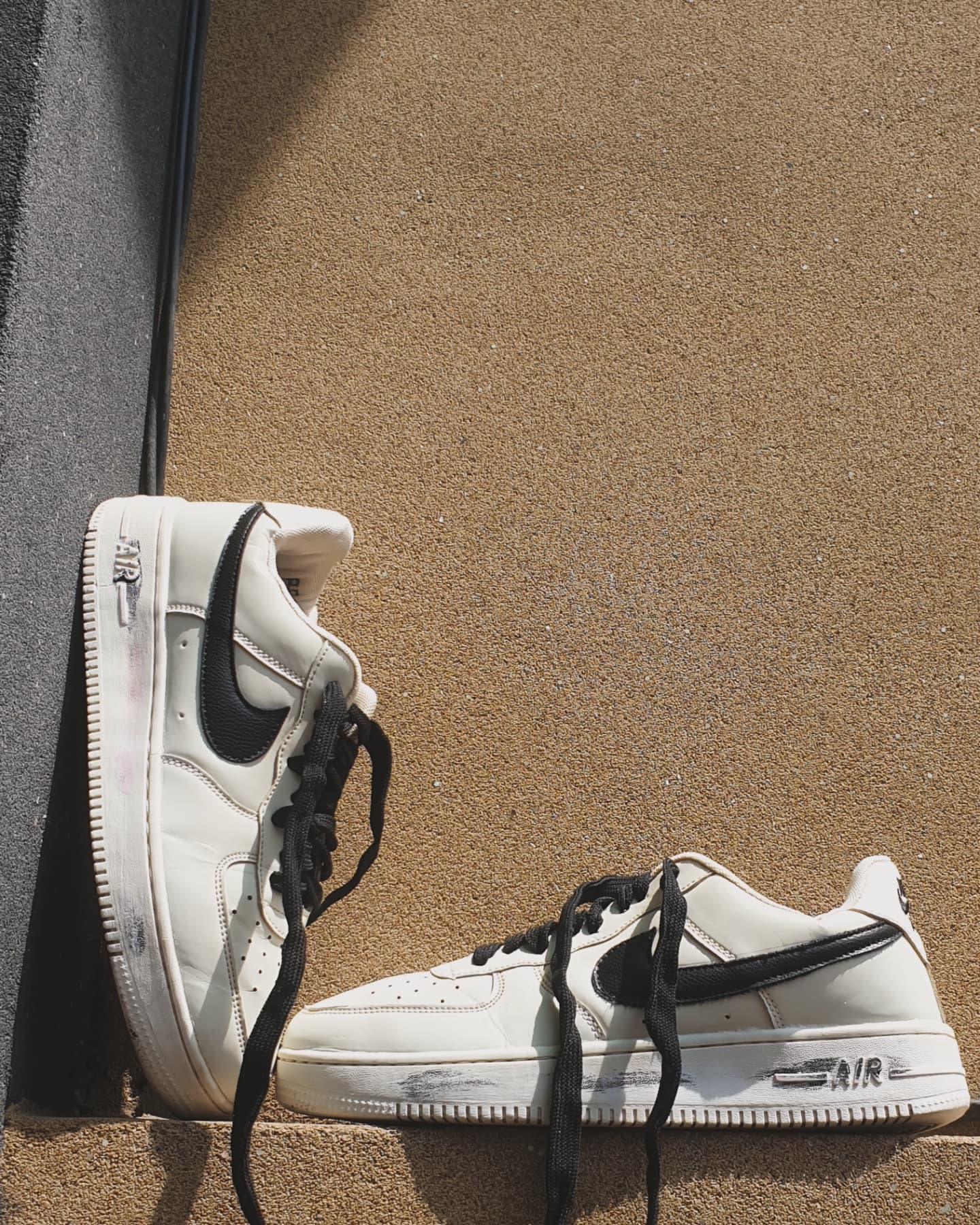 NIKE AF1 AIR SAIL BLACK LOW