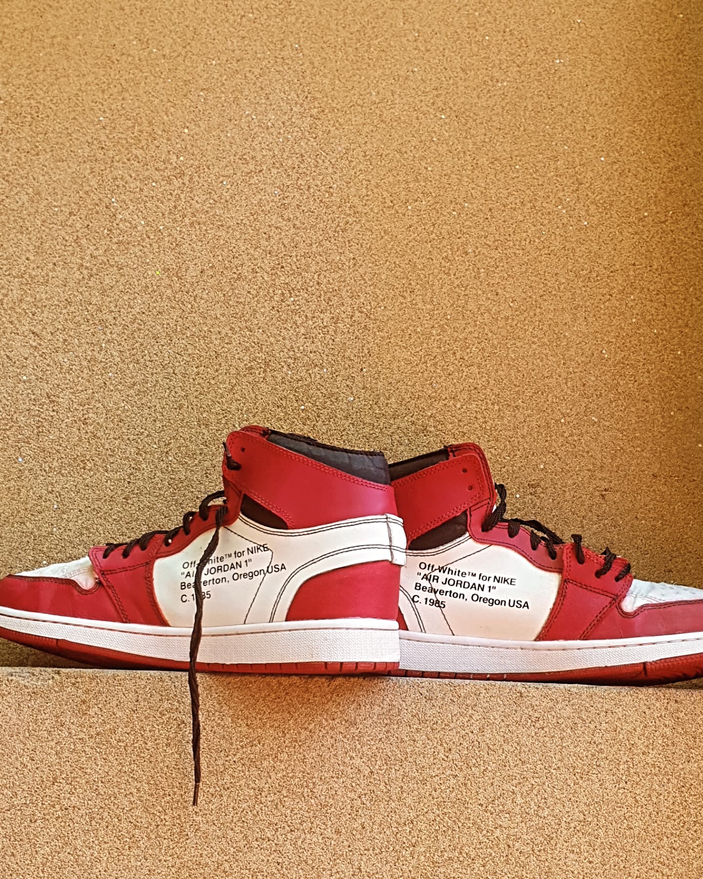 NIKE AIR JORDAN 1 RETRO HIGH OFF WHITE CHICAGO 🚨