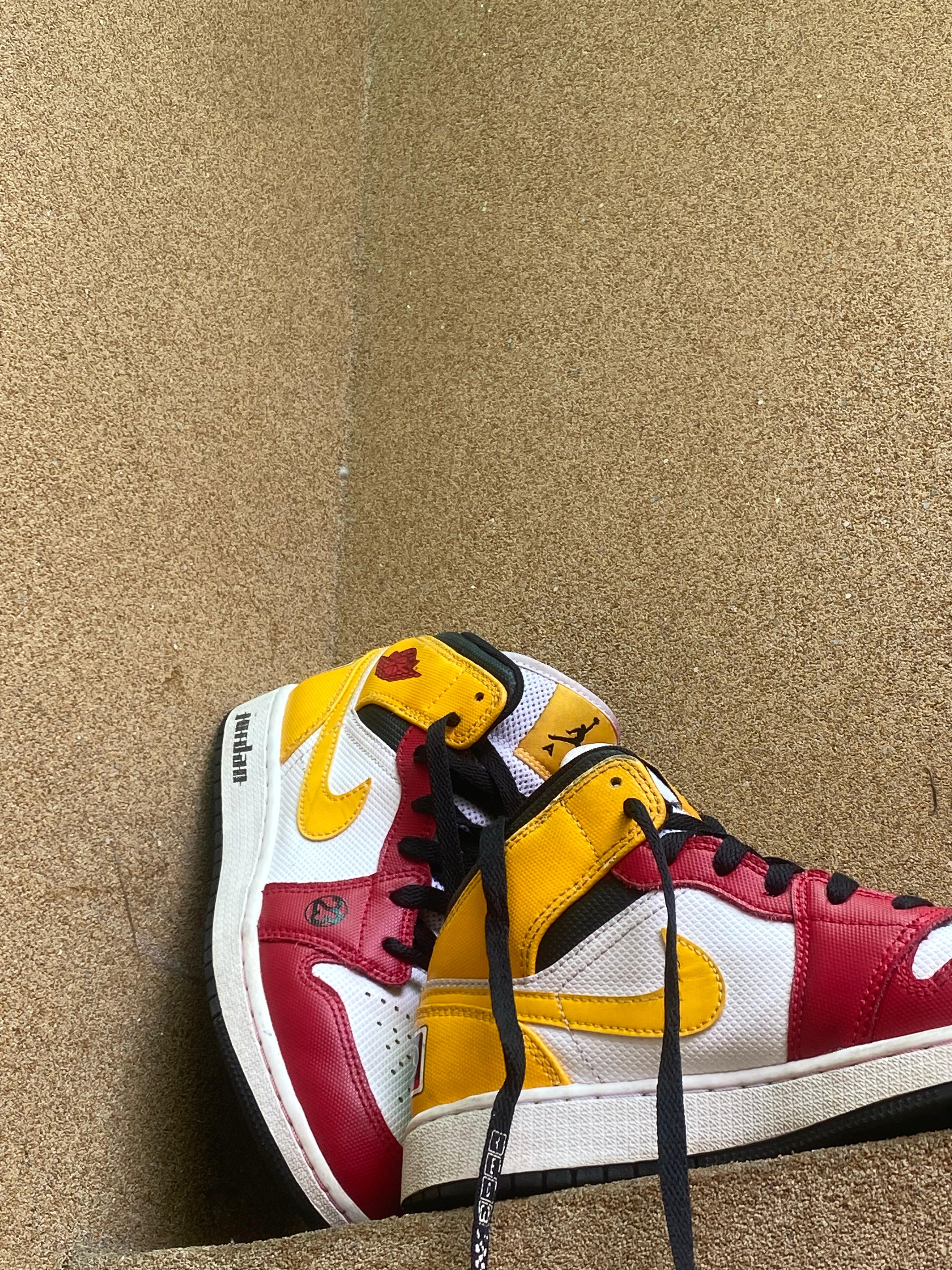 AIR JORDAN 1 MID SE GS MOTORSPORTS 🏁 K 7